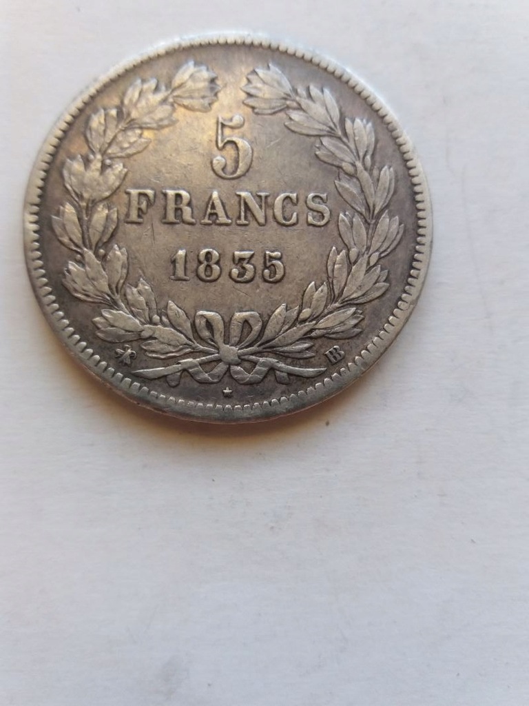  5 francs 1835   