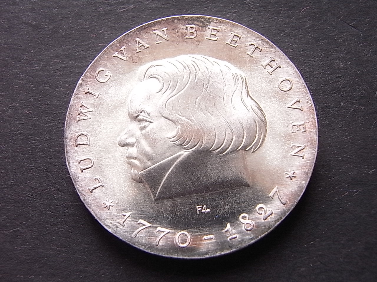  DDR 10 Mark Ludwig van Beethoven 1970 unc   