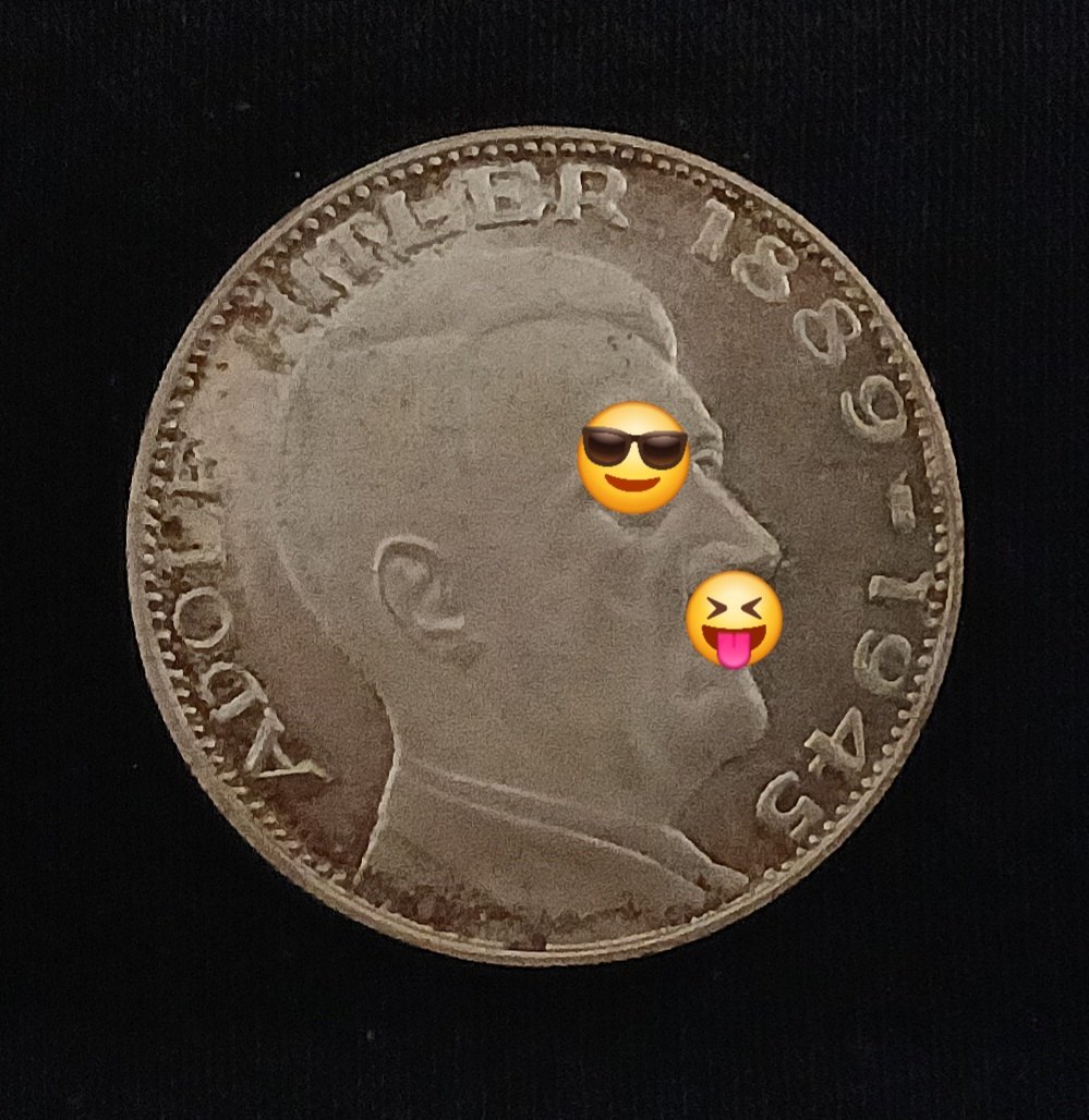  3-Reich Medaille 1889-1945(spätere Prägung Ein Volk,ein Reich,ein Führer vz-st   