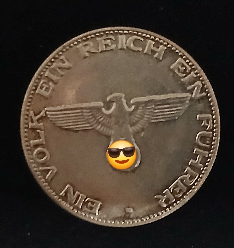  3-Reich Medaille 1889-1945(spätere Prägung Ein Volk,ein Reich,ein Führer vz-st   