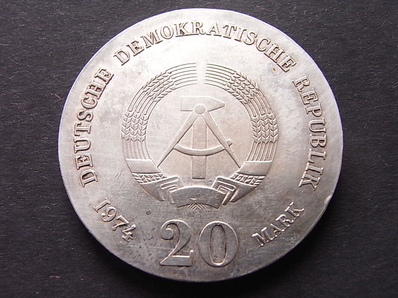  DDR 20 Mark Imanuel Kant 1974 unc   