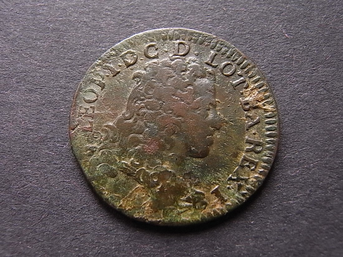  Lothringen 1 Liard 1706 ss   
