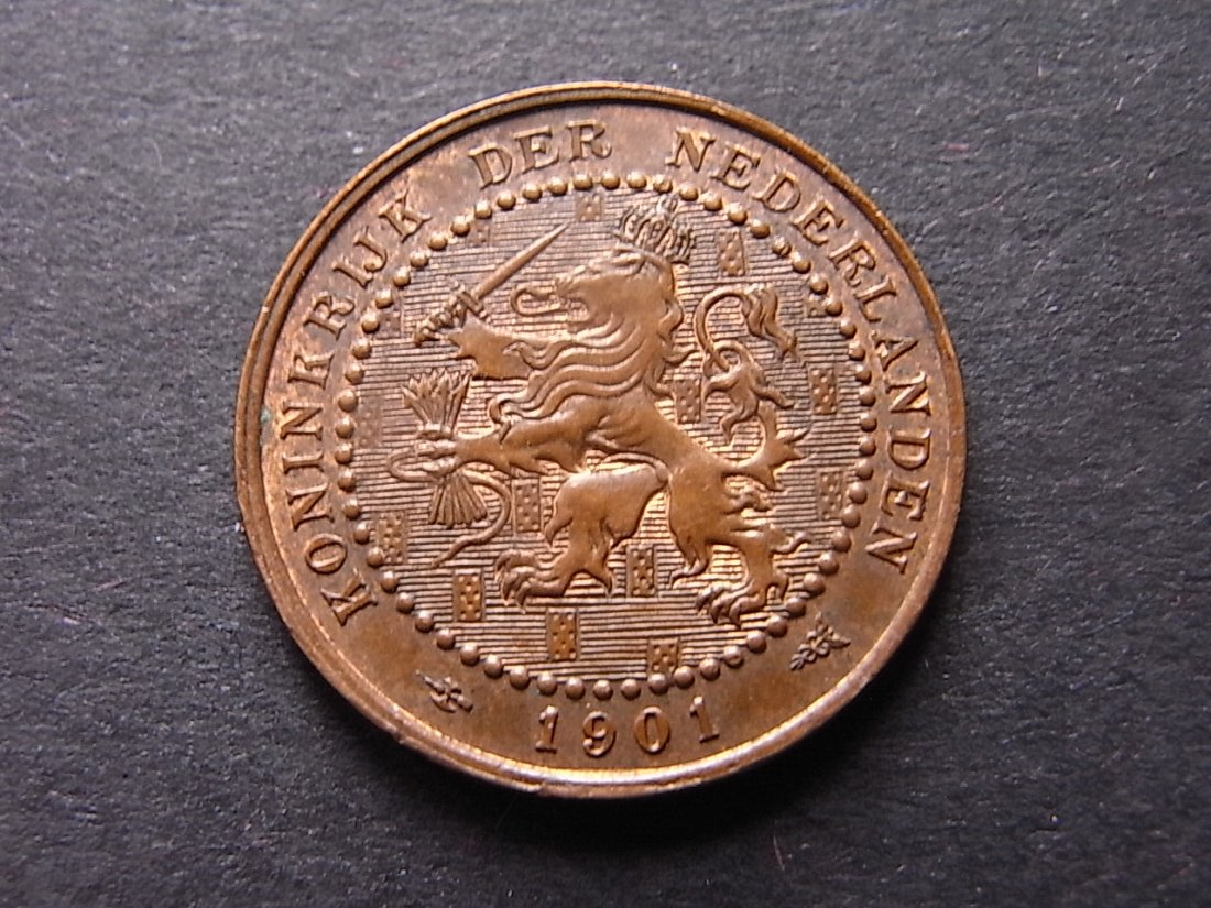  Niederland 1 Cent 1901 unc   
