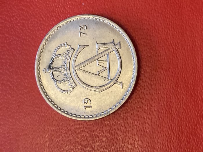 Münze Münzen Umlaufmünze Schweden 50 Öre 1973   