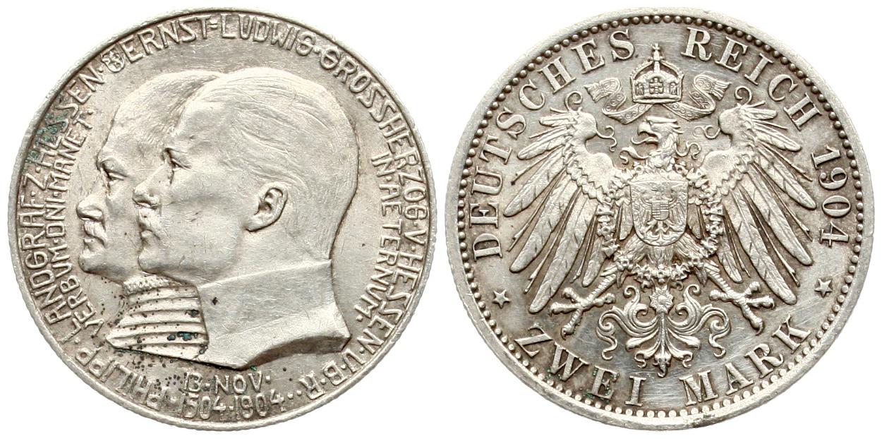  Sachsen: Friedrich August III, 2 Mark 1909, 500 Jahre Universität Leipzig, ERHALTUNG!   