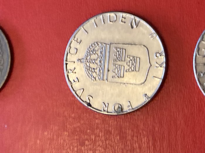 Umlaufmünze Schweden 1 Krone 1978