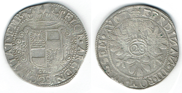  SZAIVERT ALTDEUTSCHLAND STÄDTEPRÄGUNGEN OSTFRIESLAND EMDEN GULDEN OHNE DATUM (1637/57) ZU 28 STÜBER   