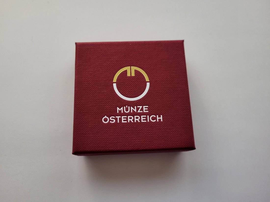  Etui 1/25 Unze Philharmoniker Münze Österreich gebraucht Österreich Spittalgold9800 (00   