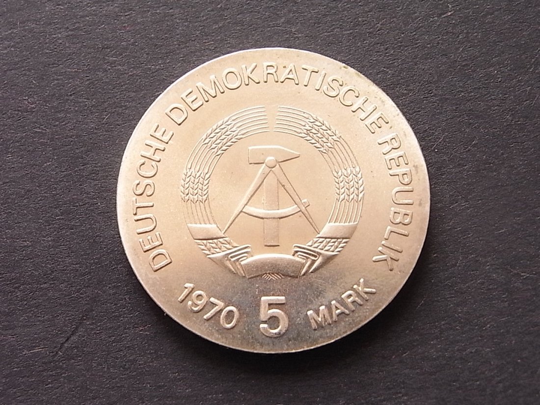  DDR 5 Mark Röntgen 1970 unc   