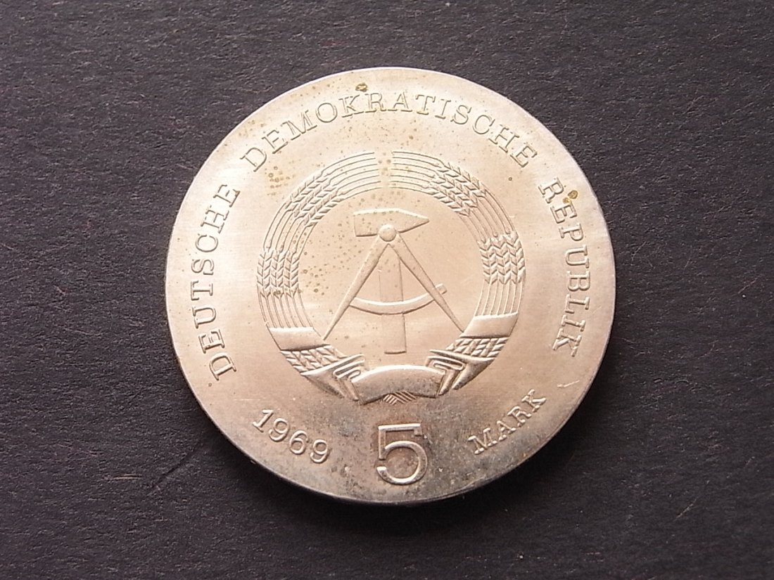  DDR 5 Mark Heinrich Herz 1969 unc   