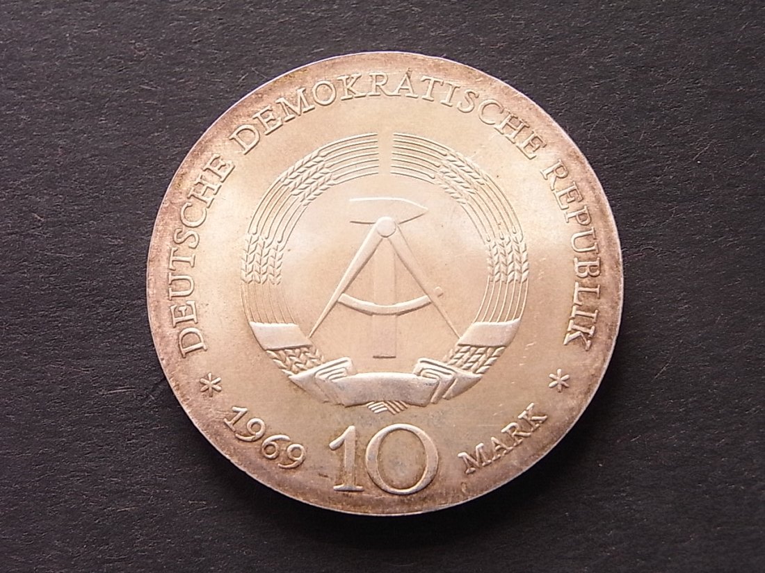  DDR 10 Mark Friedrich Böttger 1969 unc   