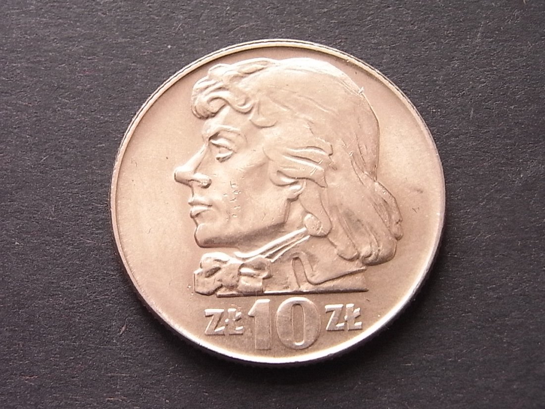  Polen 10 Zloty 1966 MW Yeoman 50 stgl   