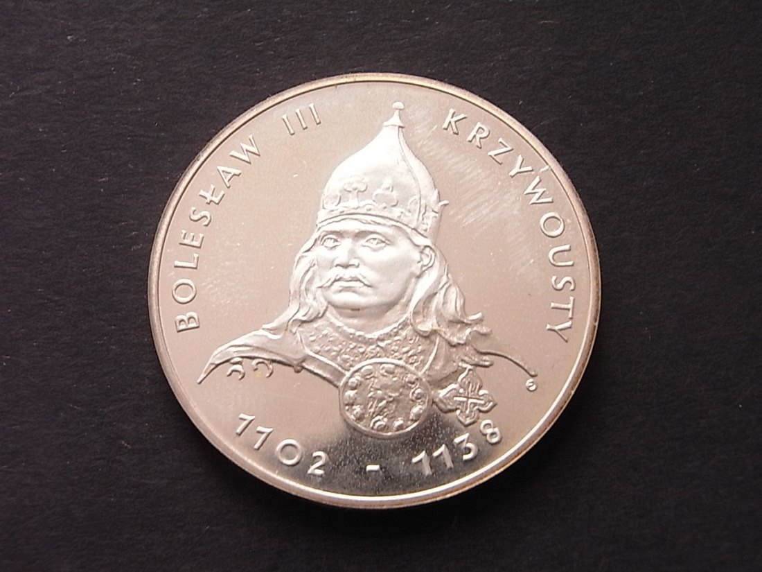  Polen 200 Zloty Boleslaw III. 1982 KM132 PPberührt   