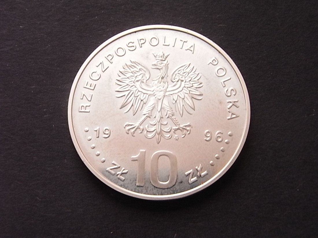  Polen 10 Zloty Mikolajczyk 1996 PP berührt   