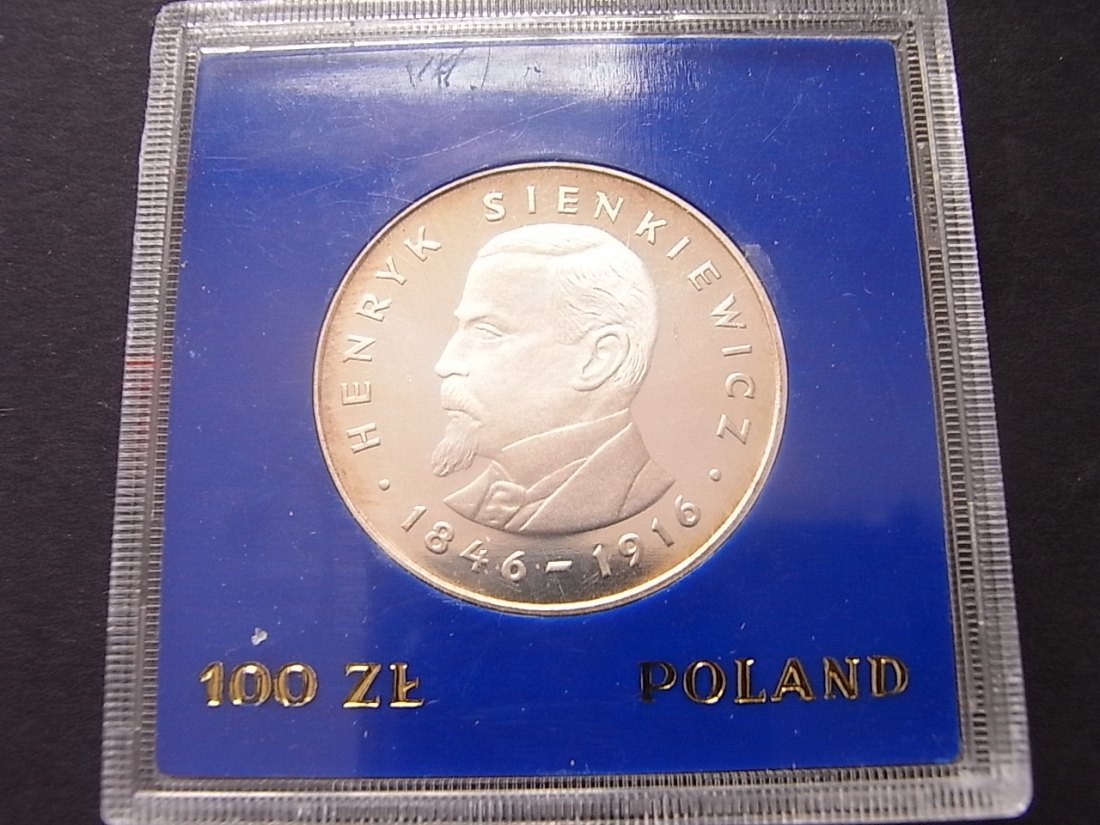  Polen 100 Zloty Sienkiewicz 1977 Yeoman 88 PP   