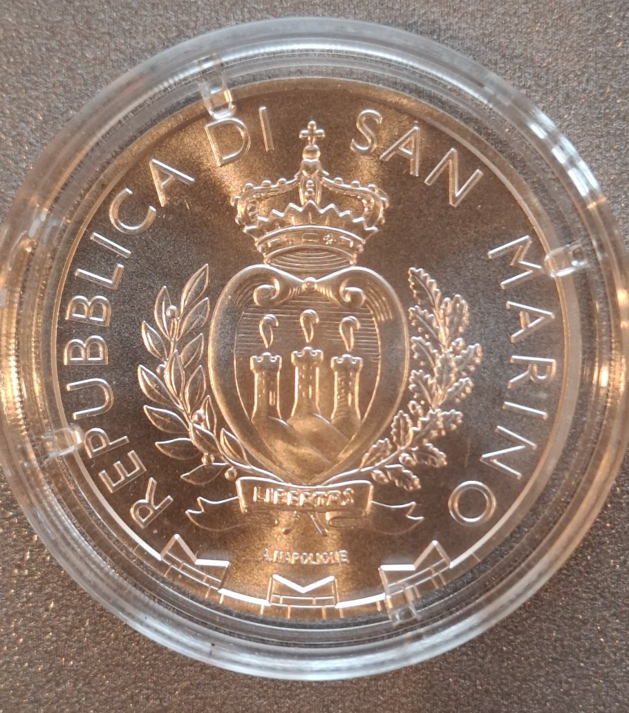  San Marino 5 Euro 2024 Wanderfalke 1. Anlagemünze  1 oz .999 Silber   