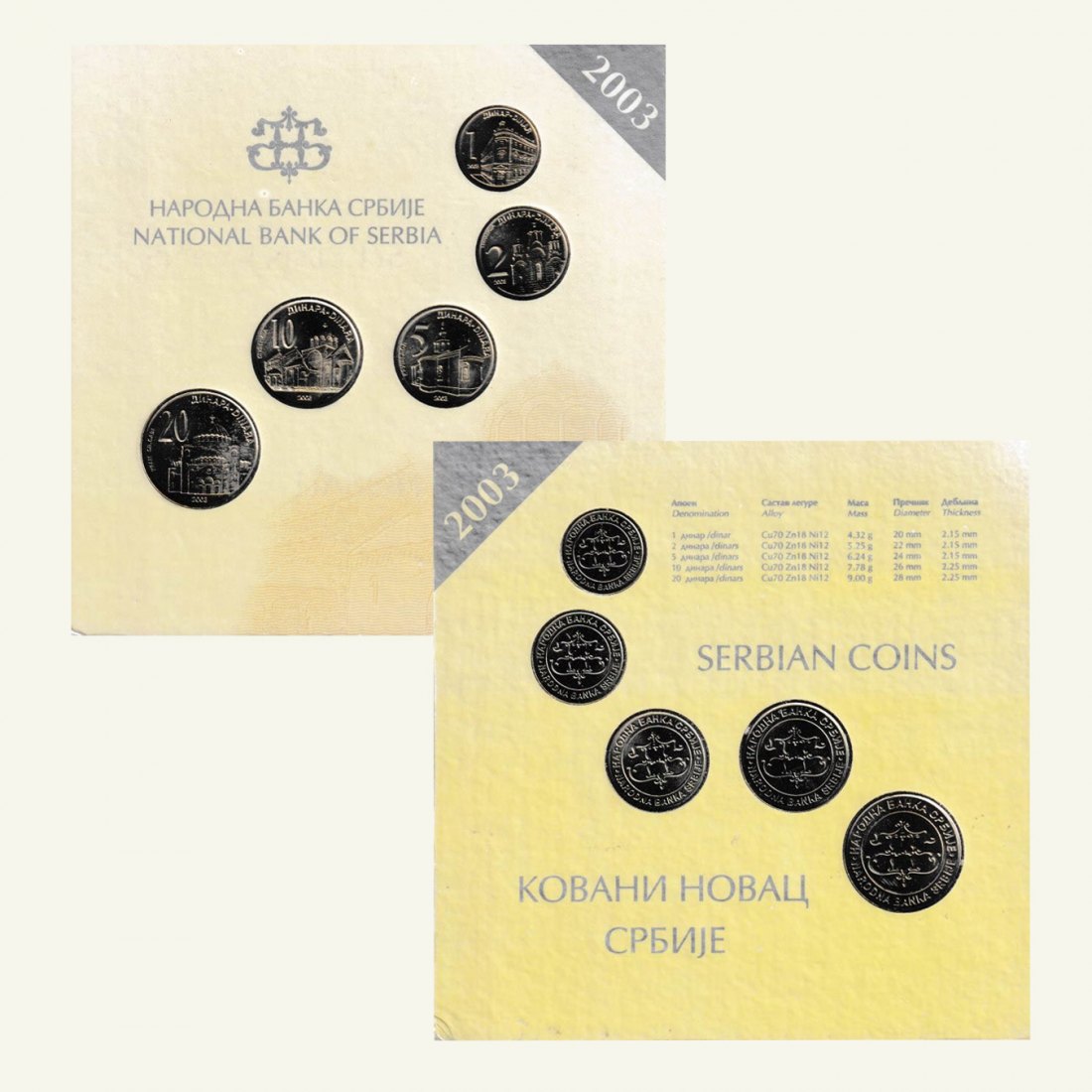  Offiz. KMS Serbien 2003   