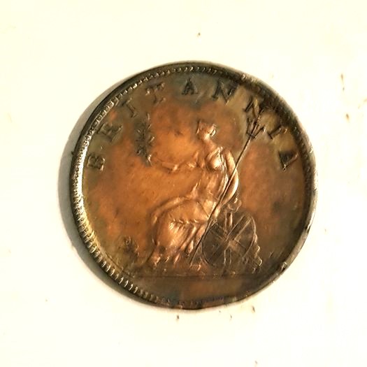  GB/UK 1807 George III 1 Penny in VZGL.!   