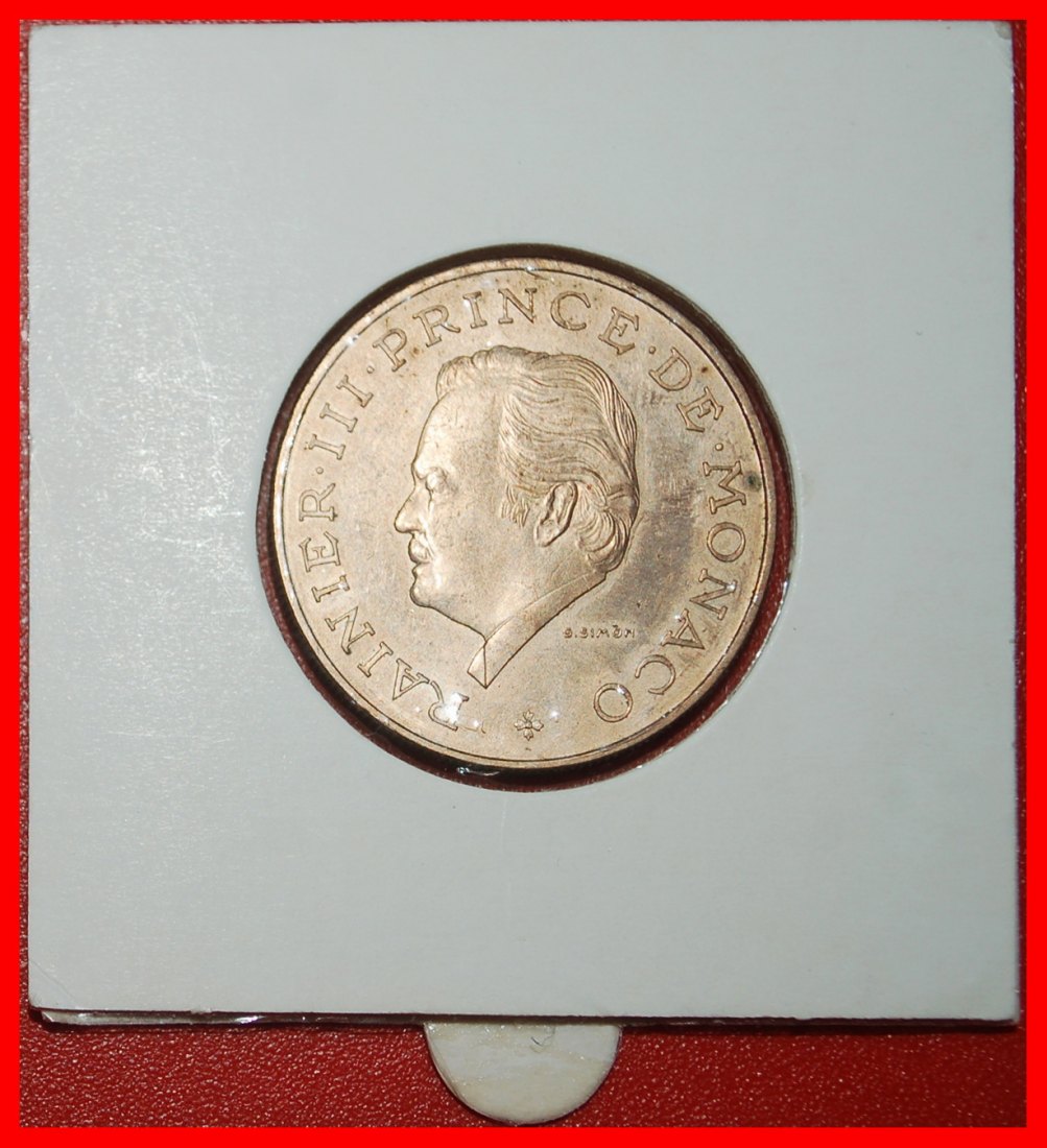  Ⰿ FRANKREICH: MONACO ★ 10 FRANCS 1949-1974 STG STEMPELGLANZ! RAINIER III. (1949-2005)★OHNE VORBEHALT   