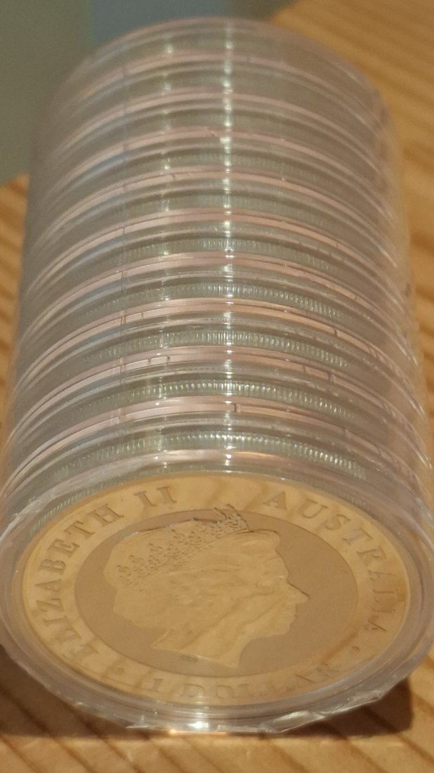  Australien 10 x 1 oz Silber 2018 Emu stgl. 1.Ausgabe   