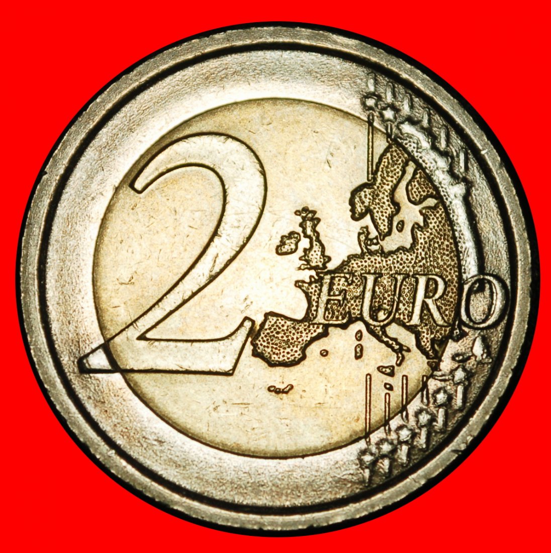  Ⰿ NON-PHALLIC TYPE 2008-2025: ITALY ★ 2 EUROS 2023R! DANTE (1265-1321) B I r1★LOW START★ NO RESERVE!   