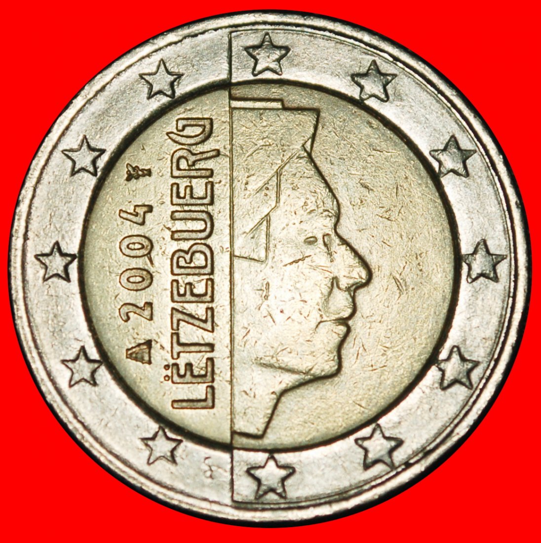 Ⰿ NETHERLANDS PHALLIC TYPE 2002-2006: LUXEMBOURG ★ 2 EURO 2004! HENRI (2000-)★LOW START★ NO RESERVE!