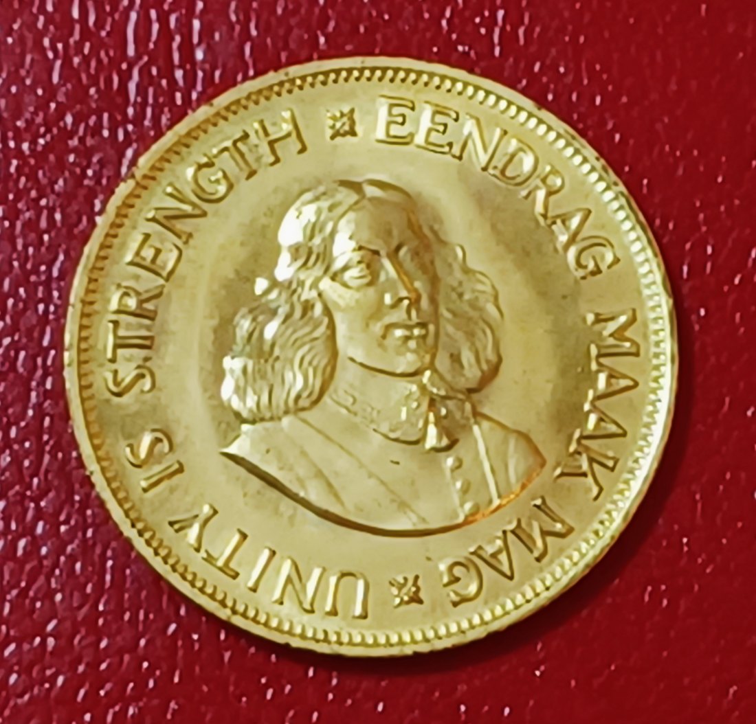  1961 South Africa Proof Van Riebeeck Wagon One Cent 1c Mintage 7,530   