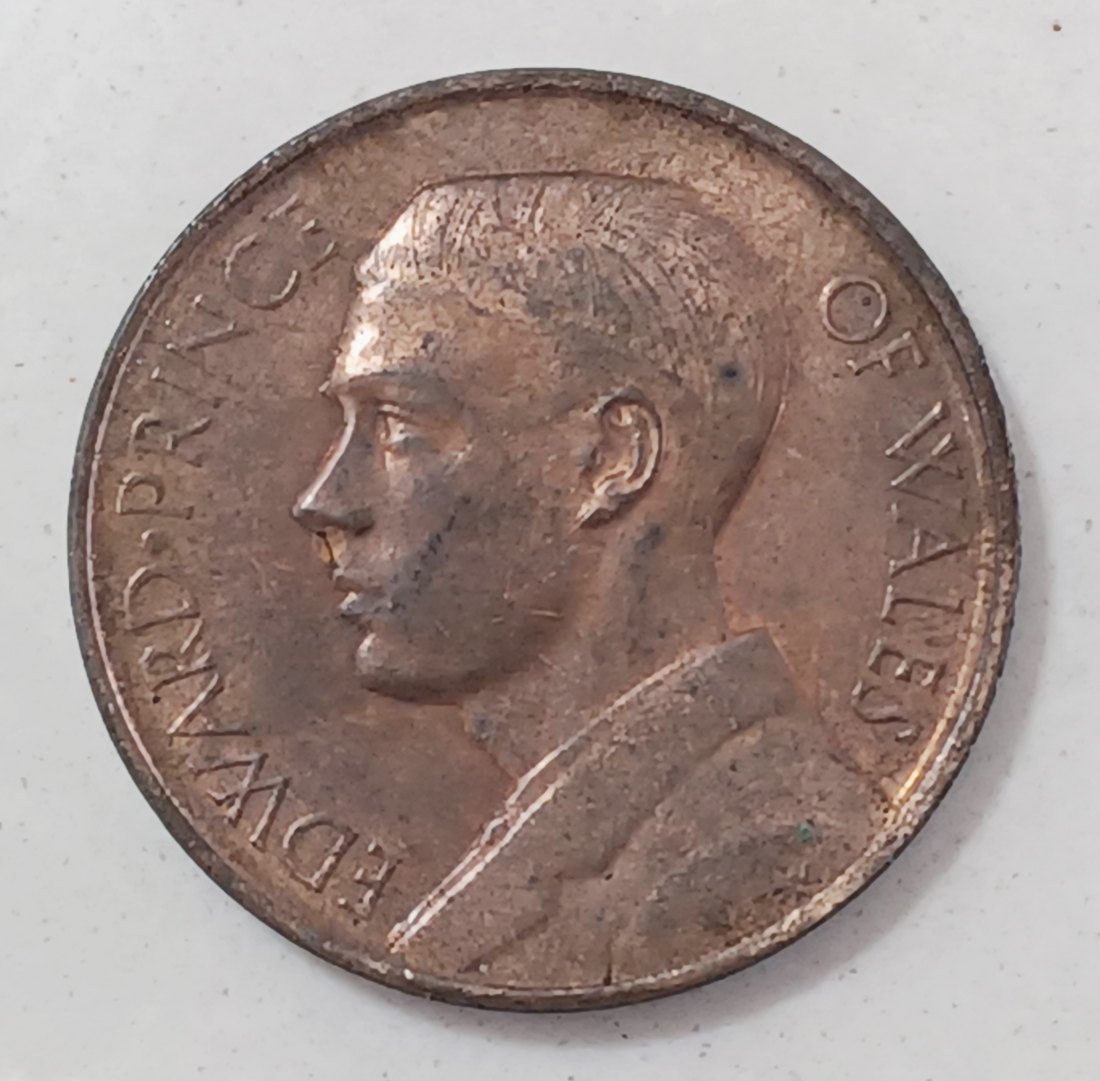  1925 Edward Prince of Wales visit to Kaapstad *Cape Town* South Africa 32mm Medal   