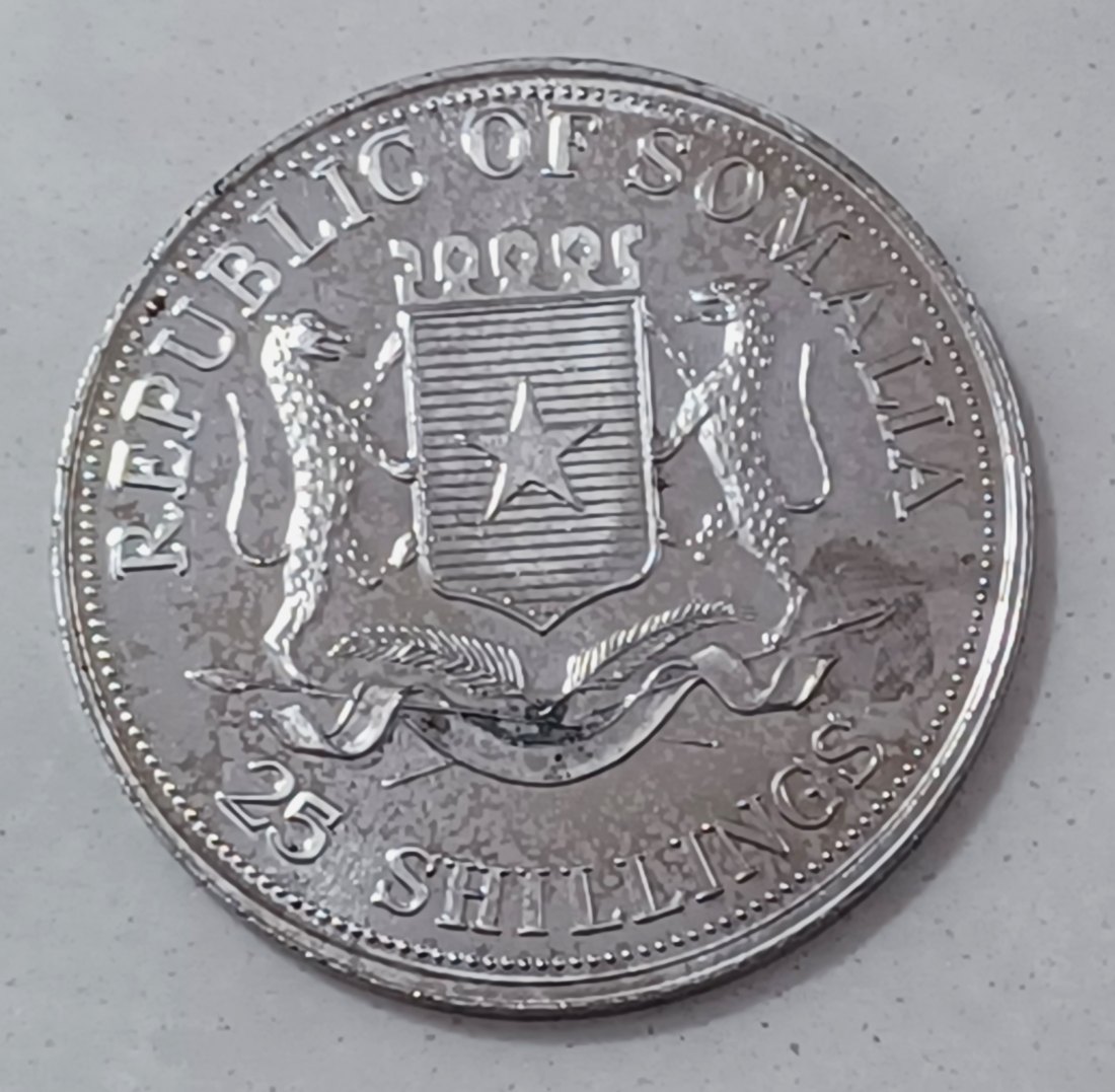  2000 PROOF Somalia Nelson Mandela Millennium Icons 25 Shillings Mintage 4,000   