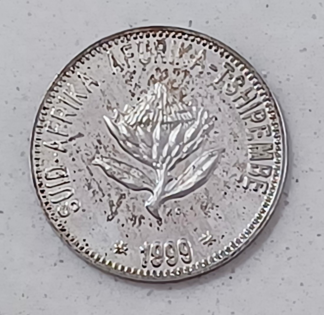  1999 South Africa PROOF Great White Shark Two Half Cent 2½c MINTAGE 1,956 92.5% Silver 1.41g 16.3mm   