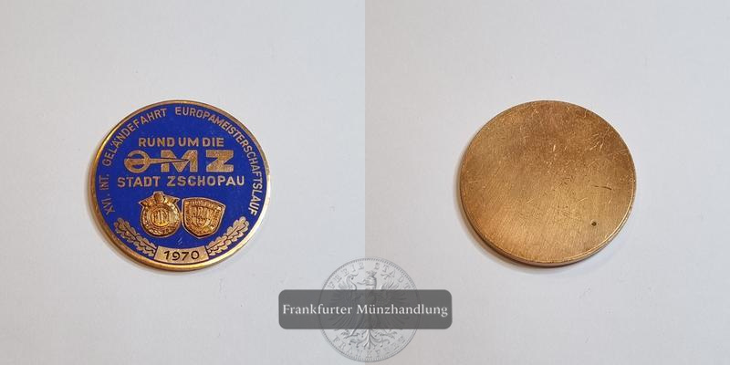  Deutschland Bronzemedaille XVI. Int. Geländefahrt Europameisterschaft 1970 FM-Frankfurt   