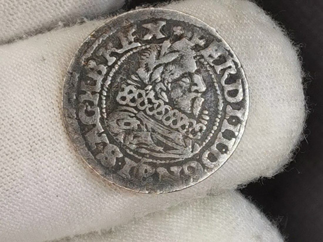 Lot 41 , Haus Habsburg 3 Kreuzer 1624 Ferdinand II