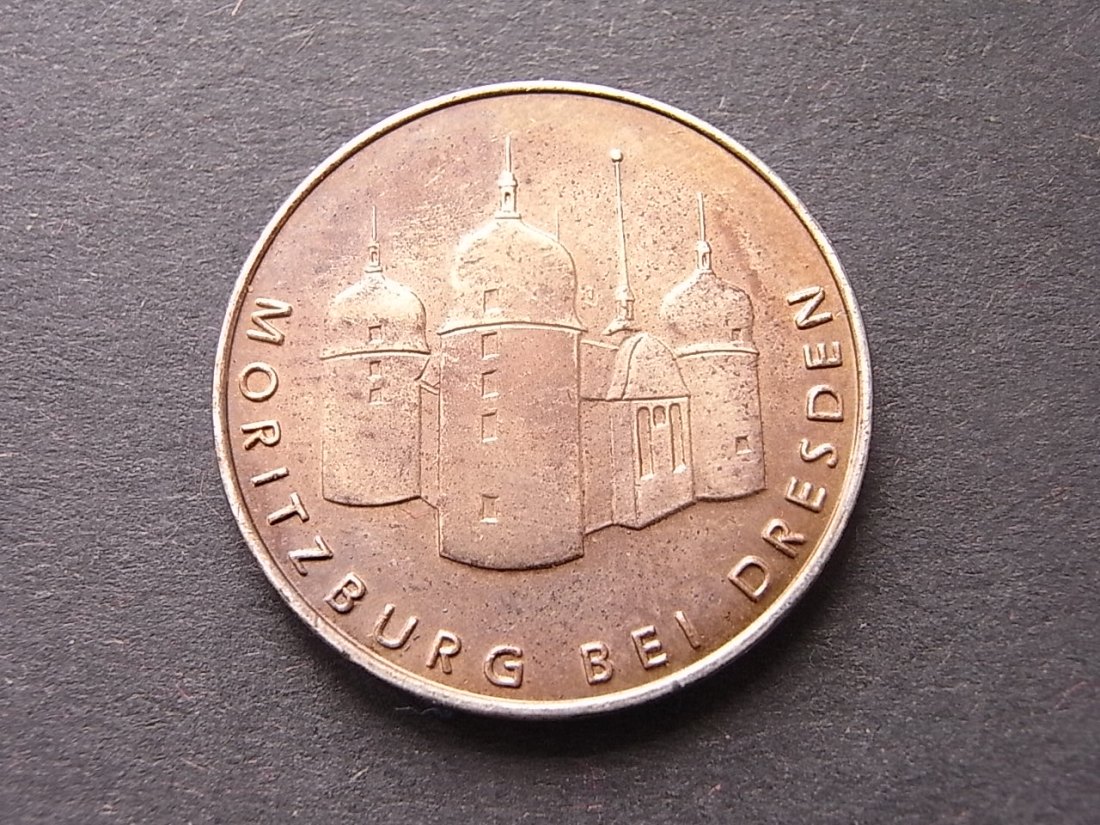  DDR Silbermedaille Moritzburg / Dresden 1967 26mm   