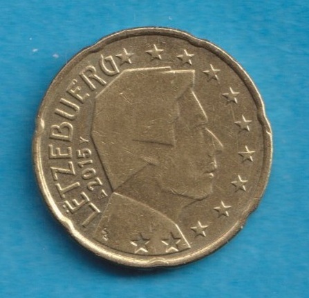  Luxemburg 20 Cent 2015   