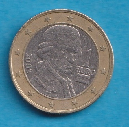  Österreich 1 Euro 2008   
