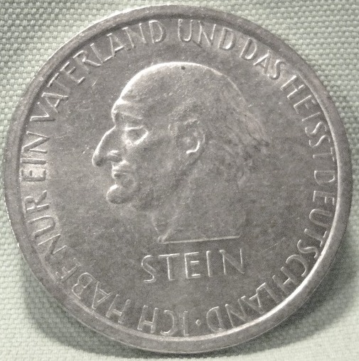 Weimar, 3 Mark 1931 A, Stein, J 348   