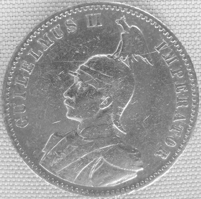  DOA, 1/2 Rupie 1910 J, J N 721   