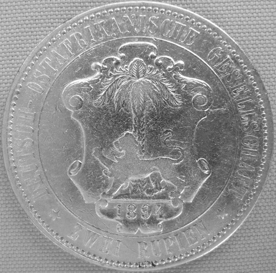  DOA, 2 Rupien 1894, J N 714   