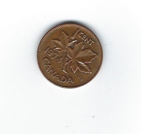  Kanada 1 Cent 1974   