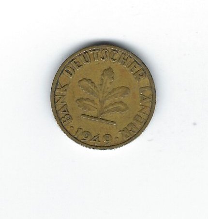  Deutschland 5 Pfennig 1949 BDL F   