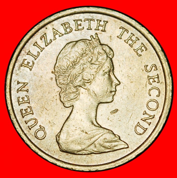  Ⰿ GROSSBRITANNIEN (1982-1992): HONGKONG CHINA★10 CENT 1982! ELISABETH II. 1953-2022★OHNE VORBEHALT!   