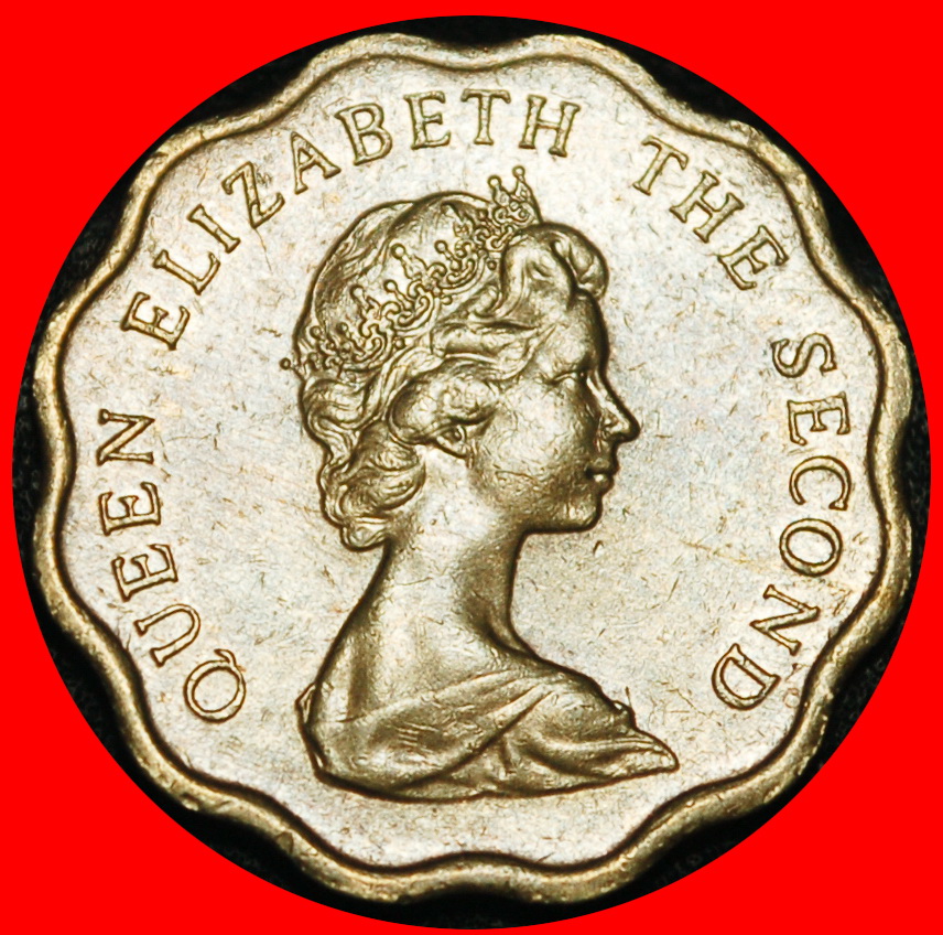  Ⰿ GROSSBRITANNIEN (1975-1991): HONGKONG CHINA★20 CENT 1983! ELISABETH II. 1953-2022★OHNE VORBEHALT!   