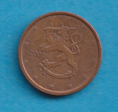  Finnland 2 Cent 2000   