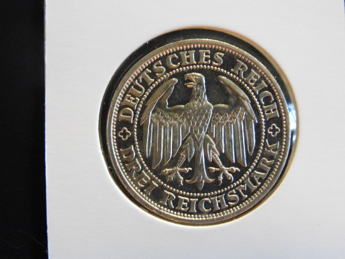  GERMANY 3 MARK 1929 WEIMAR.GRADE-PLEASE SEE PHOTOS.   