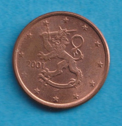  Finnland 5 Cent 2001   