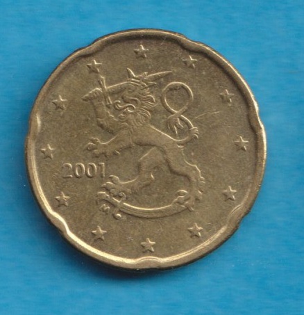  Finnland 20 Cent 2001   