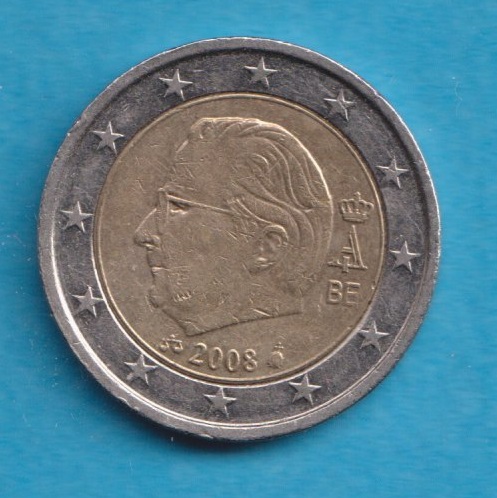  Belgien 2 Euro 2008   