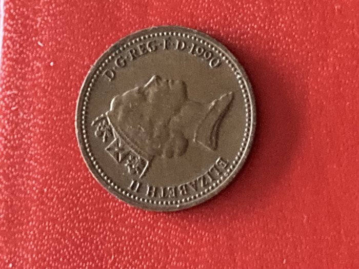  Münze Münzen Umlaufmünze Großbritannien 1 Penny 1990   
