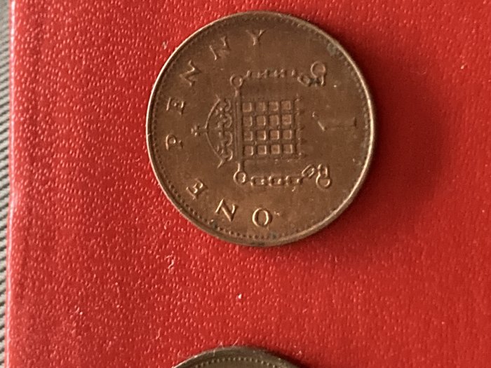 Münze Münzen Umlaufmünze Großbritannien 1 Penny 2000