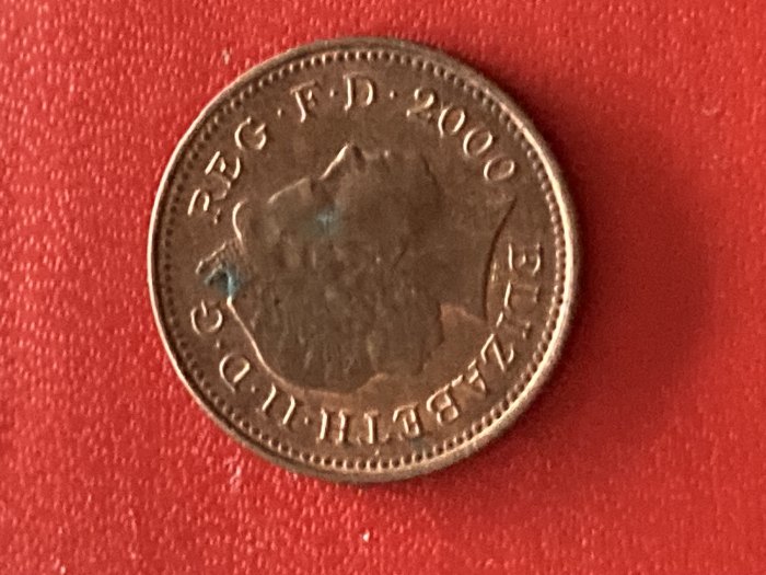  Münze Münzen Umlaufmünze Großbritannien 1 Penny 2000   